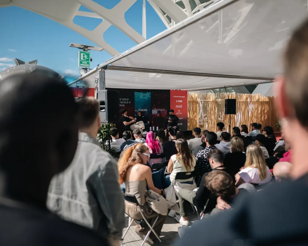 Attendees at a Fun Business Days talk